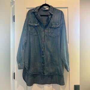 SHOP TALULAH Denim Shirt Dress